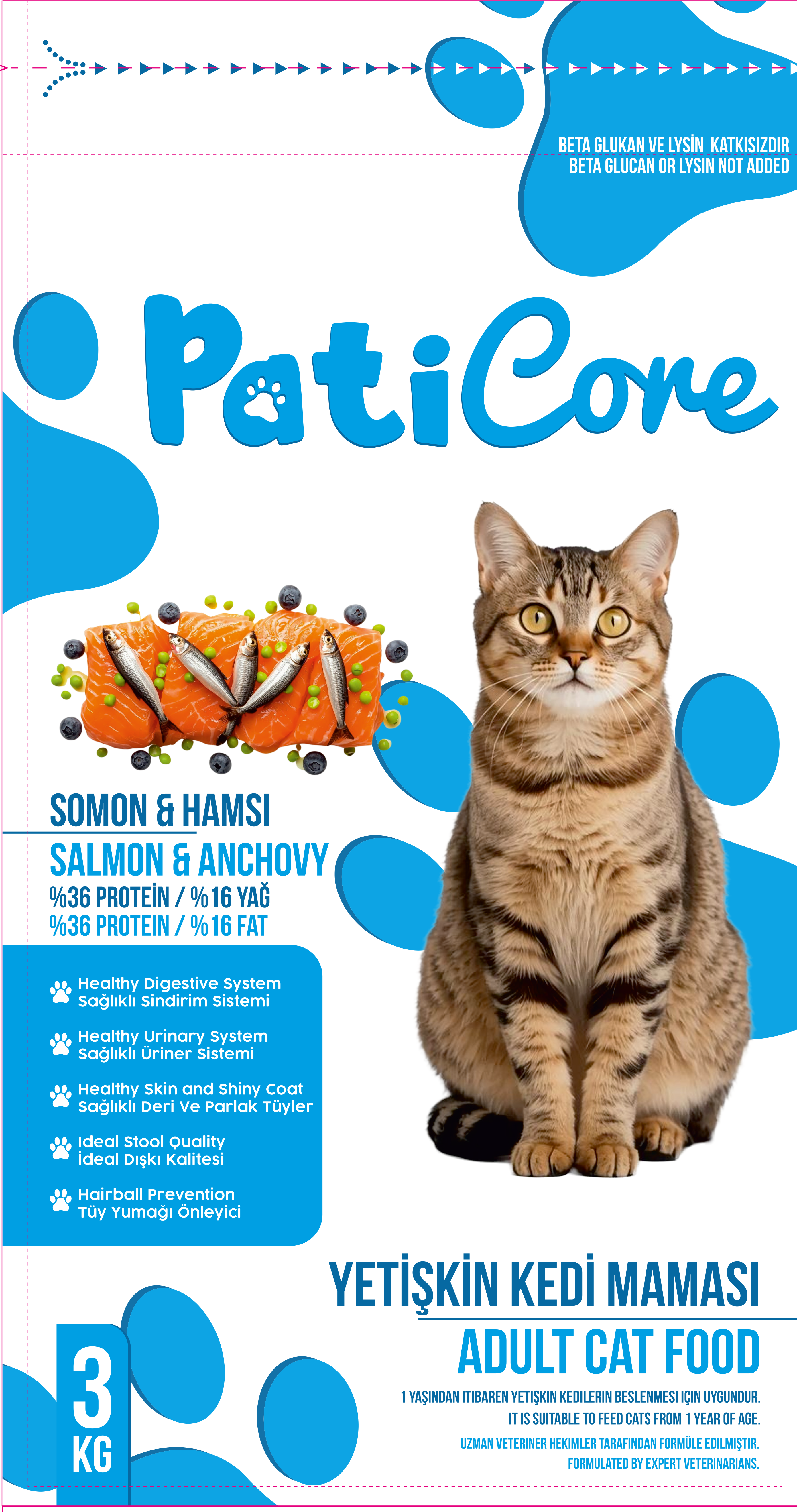 Yetişkin Kedi Maması - Somon & Hamsi